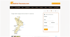 Desktop Screenshot of calabria-vacanza.com
